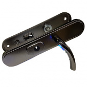 Ручка на планке MASTER LOCK Эллипс (автомат) Правая