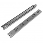 StahlBuro направляющие шариковые (2 шт.) 45-400 /16"/ хром 