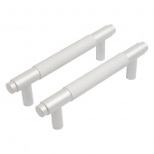 Ручка-скоба мебельная StahlBuro AP2309-96 2шт., W матовый белый хром. 