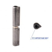 Петля для металлических дверей APECS 140*20-B-ADJ с регулировкой (B2B)