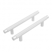 Ручка-скоба мебельная StahlBuro AP2308-96 2шт., W матовый белый хром.