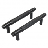 Ручка-скоба мебельная StahlBuro AP2309-96 2шт., BL черный матовый.