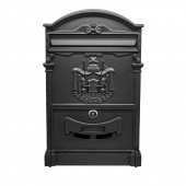 Ящик почтовый MASTER LOCK К-31091 (герб) черный