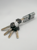 MASTER LOCK МЦ 70 [CX-02] 30+10+30  к+к 5 кл. хром
