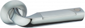 Дверная ручка ADDEN BAU RUNE A156-05 на круглой розетке Chrome хром