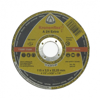 KRONENFLEX М Круг 115х2.5х22,23 Extra - 4680