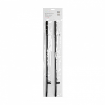 Ручка-скоба мебельная StahlBuro A8925-320 2шт., BL матовый черный.  - 3640aca9_8aba_11ee_8244_00e0ed875fc0_c1211201_59fc_11ef_826b_00e0ed875fc0