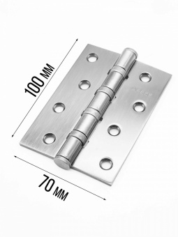 Петля врезная Apecs 100*70-B4-Steel-NIS - 2916_2