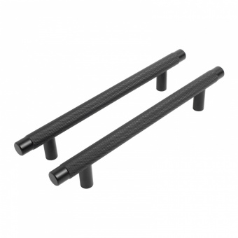  Ручка-скоба мебельная StahlBuro AP2308-128 2шт., BL матовый черный. - 51d32465_9978_11ee_8247_00e0ed875fc0_7deac090_f7de_11ee_8258_00e0ed875fc0