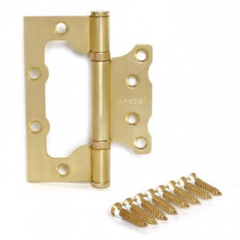 Петля накладная Apecs 100*75*2,5-B2-Steel-GM - 2921