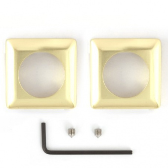 Накладка сменная Apecs Premier DPR-05-SQUARE-H/WC/TT-GM - 3096