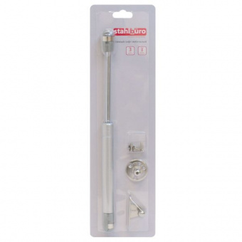 Газовые лифты StahlBuro N100 матовый хром  - 93d6b6bd_222a_11ee_8231_00e0ed875fc0_1f53a2a4_981f_11ee_8247_00e0ed875fc0