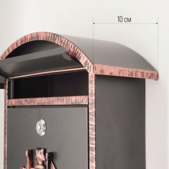 Ящик почтовый MASTER LOCK 31093 мини цв. патина медь - 14452_3