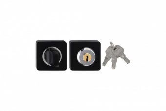 PALIDORE Завертка с ключом Lock OLS (R) BLACK key черный (уп. 50 шт) - item_image26365
