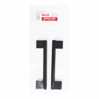 Ручка-скоба мебельная StahlBuro AP2313-128 2шт., BL матовый черный. - ee66f571_99a6_11ee_8247_00e0ed875fc0_cc9614fc_f7e1_11ee_8258_00e0ed875fc0