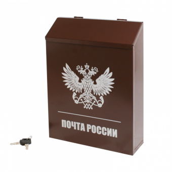 Ящик почтовый АЛЛЮР №3011 шоколадно-коричневый  - 1a772fb9_77e6_11ee_8241_00e0ed875fc0_23ba48d6_b5dd_11ee_824c_00e0ed875fc0