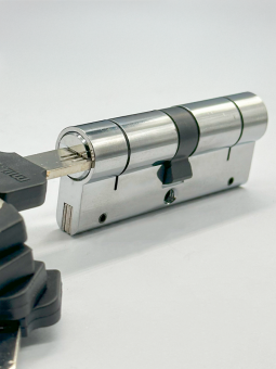 MASTER LOCK МЦ 80 [CX-02] 35+10+35 к+к 5 кл. хром - 5