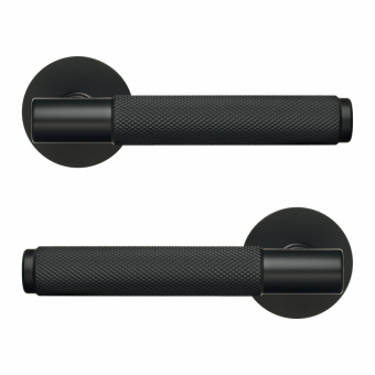 Комплект ручек ALLUR ART COLLECTION "UNICO" BLACK (51150) мат.черный - 15167_3