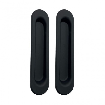Ручка на раздвижные двери VETTORE L 010 MBP (Чёрный Матовый) - 14238