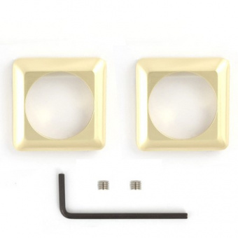 Накладка сменная Apecs Premier DPR-05-SQUARE-C/S-GM - 3088