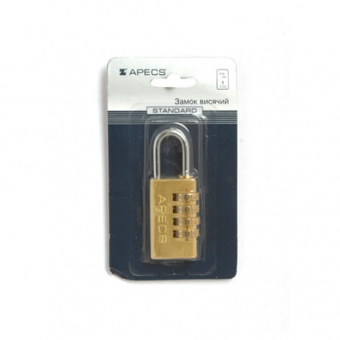Замок навесной Apecs PDB-40-28-CODE - 2615_2