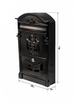 Ящик почтовый MASTER LOCK К-31091 цв. антик красный - 10967_2
