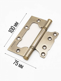 Петля накладная Apecs 100*75*2,5-B2-Steel-AB - 2924_2