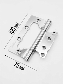 Петля накладная Apecs 100*75*2,5-B2-Steel-CR - 2926_2