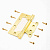 Петля накладная Apecs 100*75*2,5-B2-Steel-G