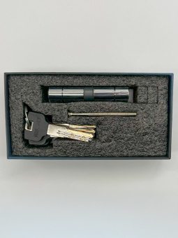 MASTER LOCK МЦ 80 [CX-02] 35+10+35 к+к 5 кл. хром - 7