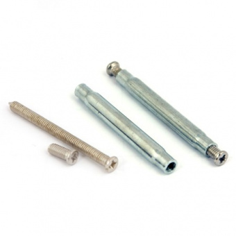 Стяжка винтовая Apecs SCR-M4-10(50)50-NI (2шт) - 3530