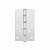 Петля врезная AVERS 125*75*2,5-B4-CR