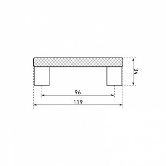 Ручка-скоба мебельная StahlBuro AP2315-96 2шт., CP хром.  - b9f75da7_9820_11ee_8247_00e0ed875fc0_af6c8f16_f7df_11ee_8258_00e0ed875fc0