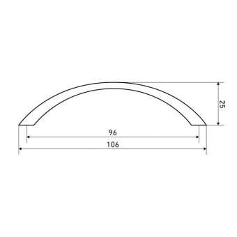 Ручка-скоба мебельная StahlBuro A204-96 2шт.,PB золото.  - 49a2f3fb_8ab9_11ee_8244_00e0ed875fc0_0f687508_03c3_11ef_825a_00e0ed875fc0