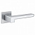 Ручки дверные CODE DECO Slim H-30120-A-CRS/W