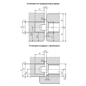 Ответная часть AGB для MEDIANA POLARIS белая B024020591 - 133103