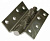 Петля Медио универсальная CRANK HINGE 4*3*2,5-2bb п/г SN никель