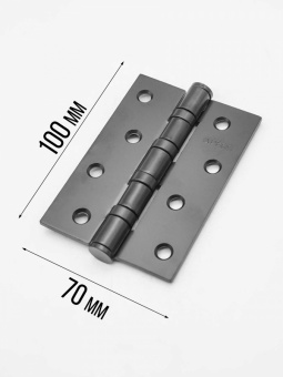 Петля врезная Apecs 100*70-B4-Steel-BLM - 13611_2