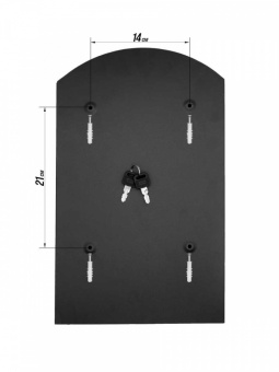 Ящик почтовый MASTER LOCK К-31091 (герб) патина серебро - 11669_3