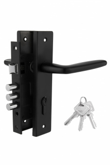 PALIDORE Дверной комплект LHS 6237-314, 3 ключа, Black черный (20 шт) - jilzjq0u5psp2u33cyi2iicb9y231dhu