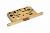 Защелка межкомнатная ADDEN BAU WC 414 (GOLD) бесшумная (пластик)