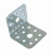 Уголок крепежный МЕТАЛЛИСТ 40*40*40*1,5 усил.цинк