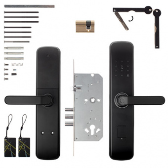 Замок электронный Apecs Smart SL-52-60.85/8001-BLM (TTLock, WiFi, FP) - 34552_4_1
