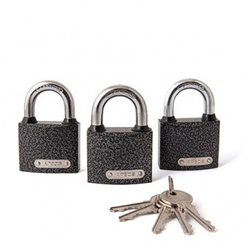 Замки навесные Apecs PD-01-50-Blister (3Locks+5Keys) - 12991_1