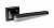 Дверная ручка ADDEN BAU ESPADA Q321 на квадратной розетке BLACK NICKEL/CHROME 