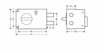 Замок накладной Омега ЗН-2 ЗАЗ (медь) - 2025-06-27_13-50-36
