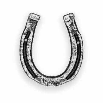 Подкова средняя (серебро) уп. 25 шт. - 13458