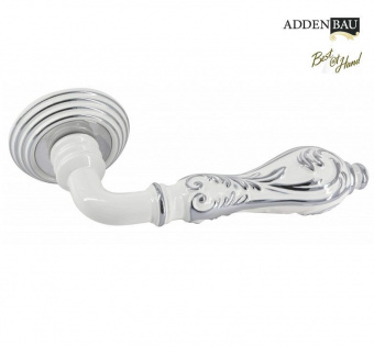 Дверная ручка ADDEN BAU PALAZZO V201 (ENAMEL/CHROME) - 201