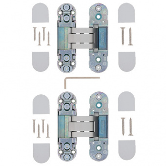 Петля врезная скрытой установки Apecs 110*30-3D-Z-CRM (R15)  - 34394_1_1
