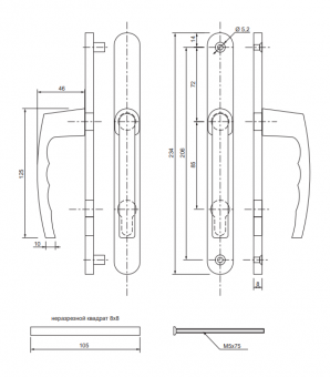 Ручки на планке Apecs HP-85.7205-BR коричневый - 2025-01-13_10-41-03